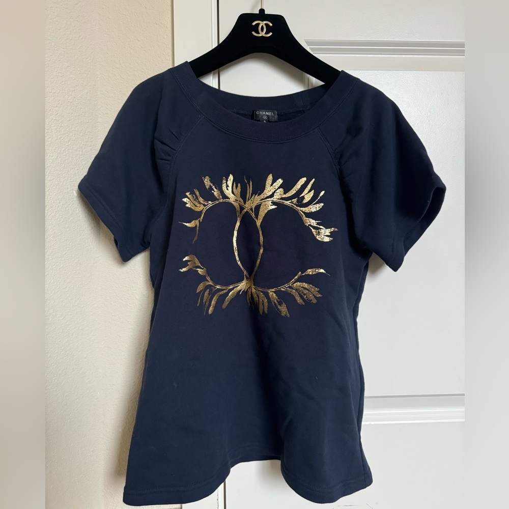 Chanel navy top